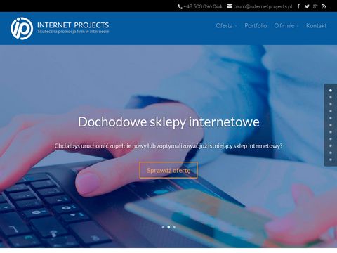 Internetprojects.pl - profesjonalne strony