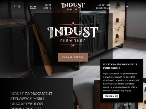 Indust.com.pl - stół industrialny producent