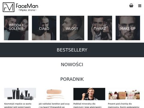 FaceMan.pl - męskie kosmetyki