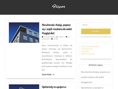 Fliper.nieruchomosci.pl wyszukiwarka