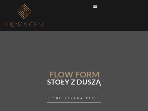 Flowform.pl - stoły z żywicy epoksydowej