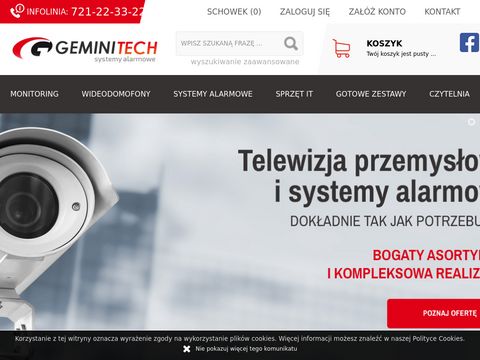 Geminitech.pl projekt monitoringu