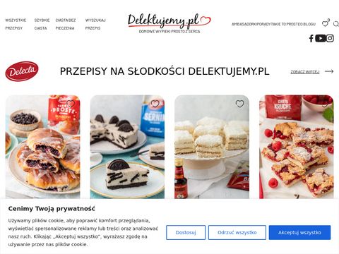 Delektujemy.pl - przepisy na desery