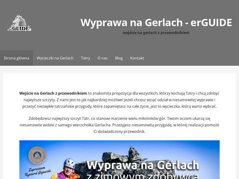 Erguide.pl - wspinaczka na Gerlach