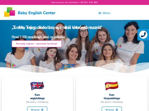 Baby English Center angielski Łódź
