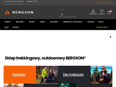 Bergson - odzież i sprzęt