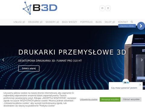 B3d.com.pl - skanowanie laserowe