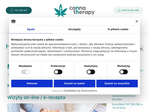 Cannatherapy.pl - klinika konopna