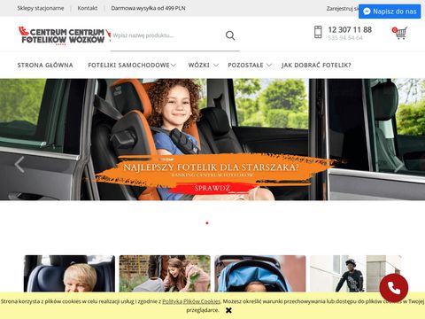 Centrumfotelikow.pl wózki dziecięce
