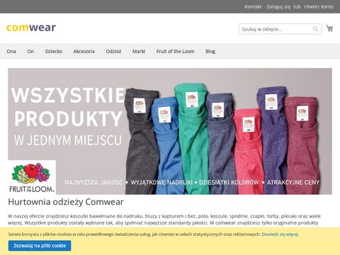 Comwear.pl - hurtownia odzieży