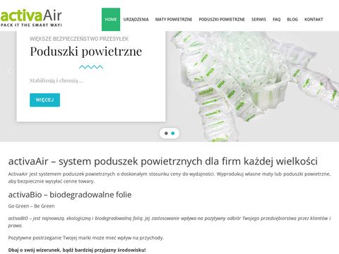 Activaair.pl - wypełniacz do paczek