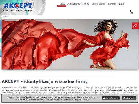 Akcept.com.pl - szyldy Warszawa