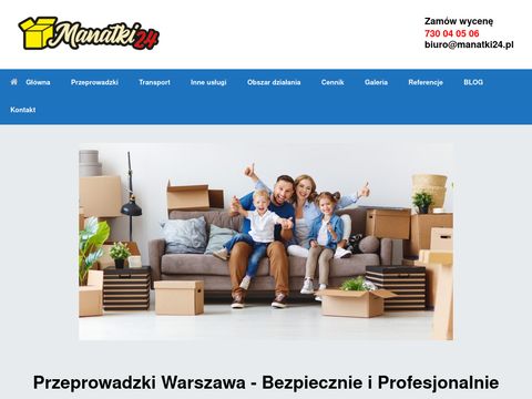 Manatki24 - przeprowadzki Warszawa