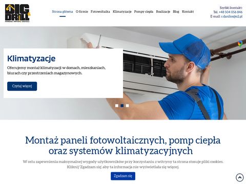 Digdrill.pl - klimatyzacja Biała