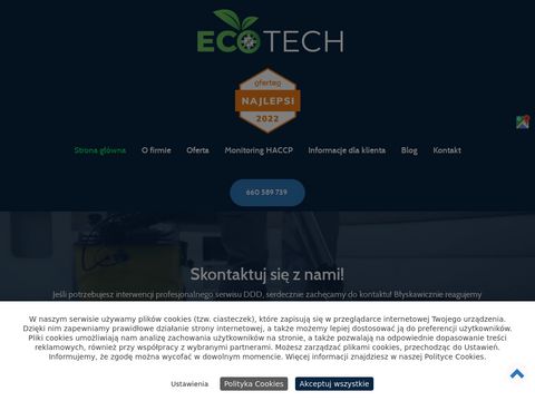 Ecotechnology.pl - mycie elewacji