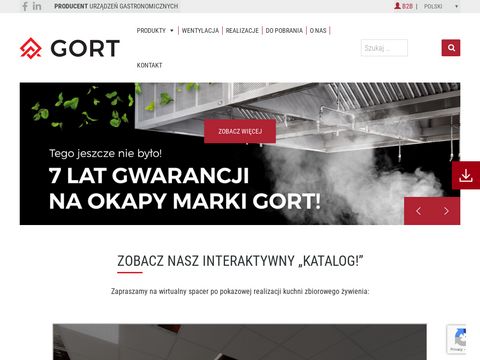 Gort.pl urządzenia gastronomiczne