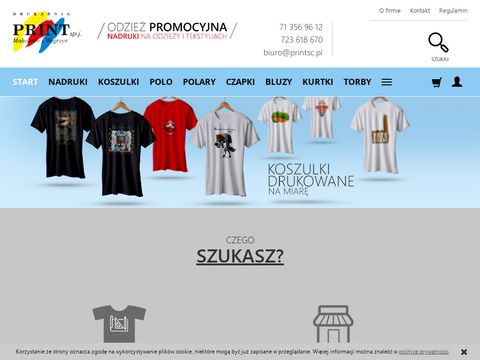 Printsc.pl - odzież reklamowa