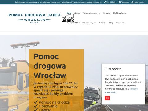 Jarex - pomoc drogowa Wrocław