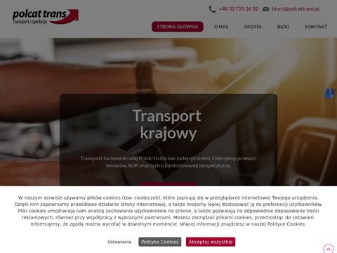 Polcattrans.pl - firma transportowa