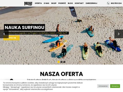 Palikisurf.pl - kurs surfingu