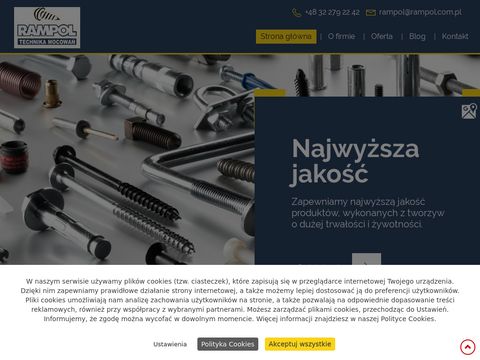 Rampol.com.pl - śruby Gliwice