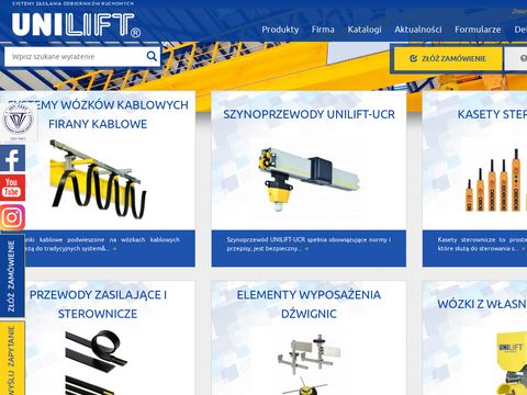 Unilift.pl - kable do suwnic