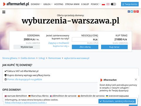 Wyburzenia-warszawa.pl