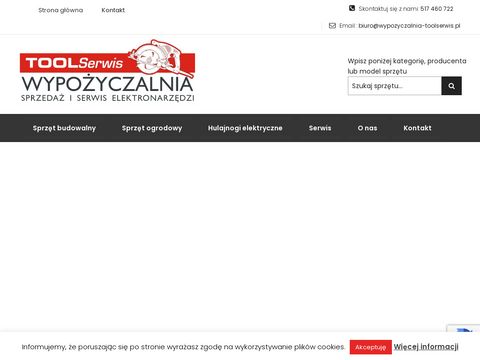 Wypozyczalnia-toolserwis.pl serwis