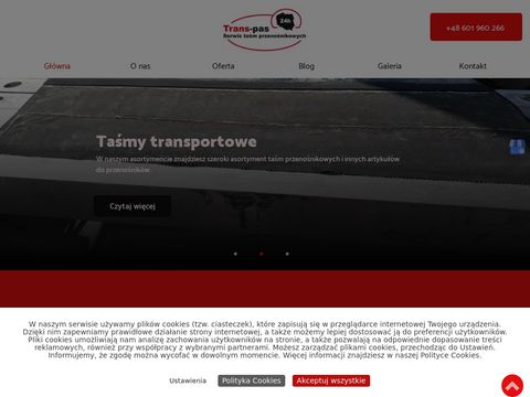 Trans-pas.pl - taśmy transportowe