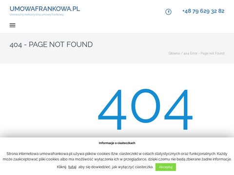 Umowafrankowa.pl jak anulować kredyt