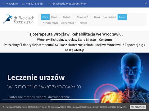 Rehabilitacja.wroc.pl fizjoterapeuta