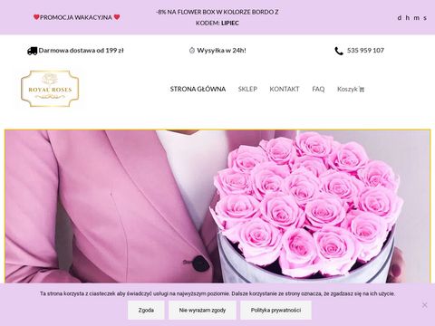 Royalroses.pl - kwiaty z dostawą