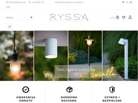 Ryssa.pl lampki do pokoju dla dzieci