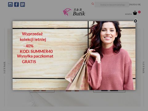 Sbbutik.pl z odzieżą włoską