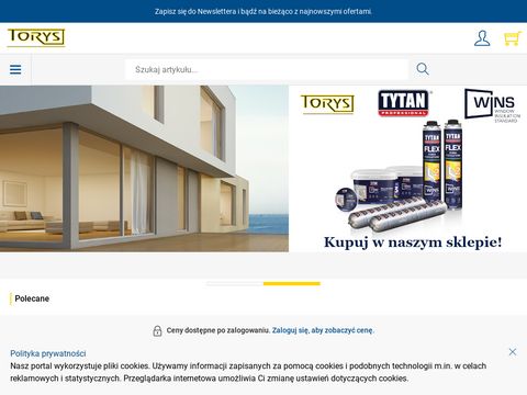 Torys.eu materiały montażowe