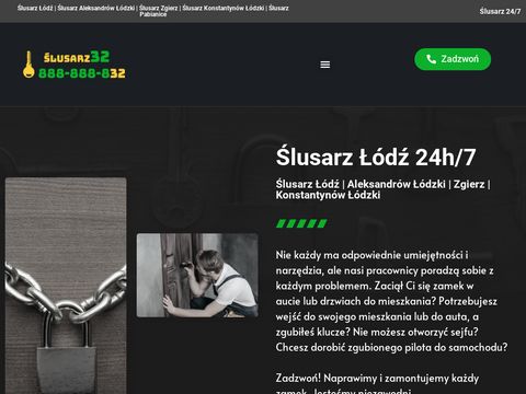 Slusarz32lodz.pl - otwieranie zamków