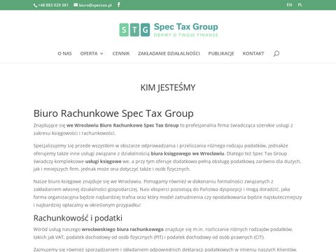 Spec Tax Group - biuro rachunkowe