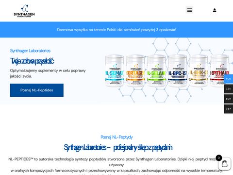 Synthagenlabs.com - peptydy