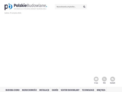 Polskiebudowlane.pl - portal budowlany